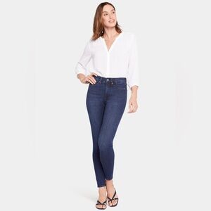 NYDJ Silhouette Ami Skinny High Rise Dark Wash Jeans